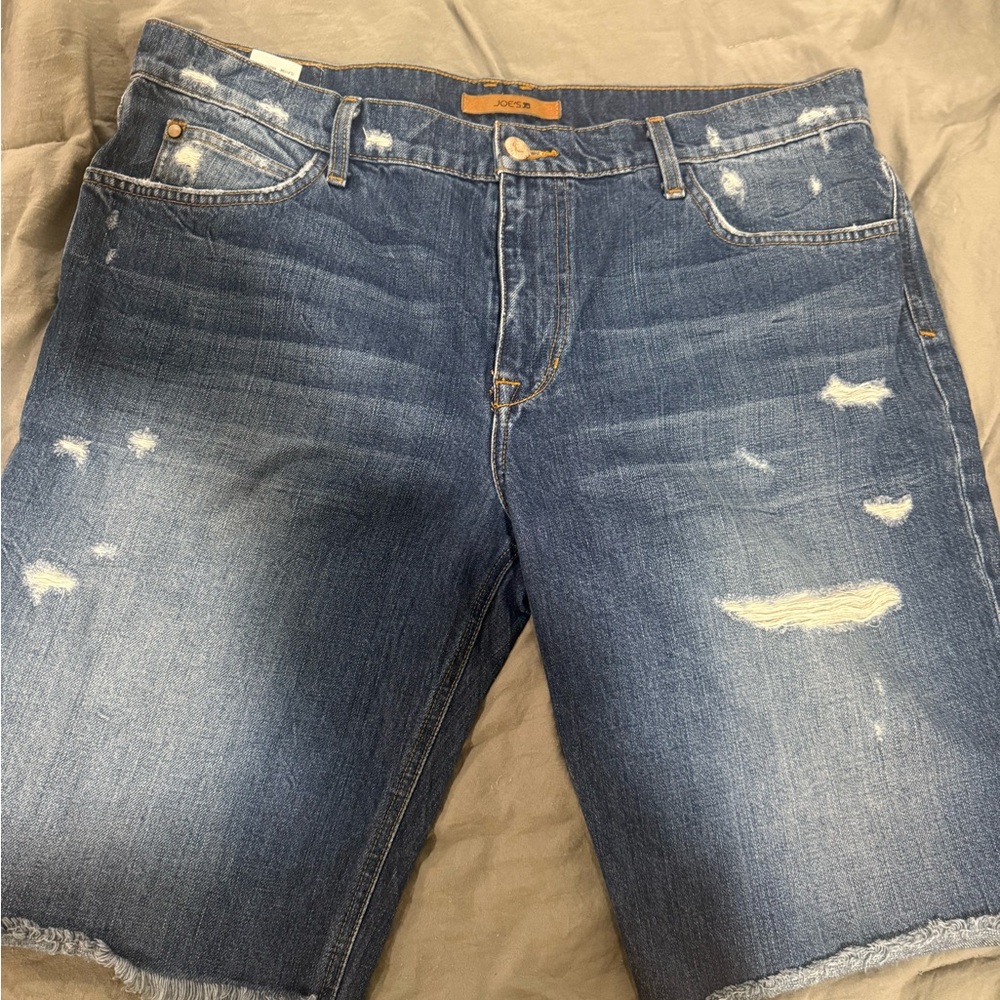 Joe's Jeans Men's Faded Blue Jean Shorts